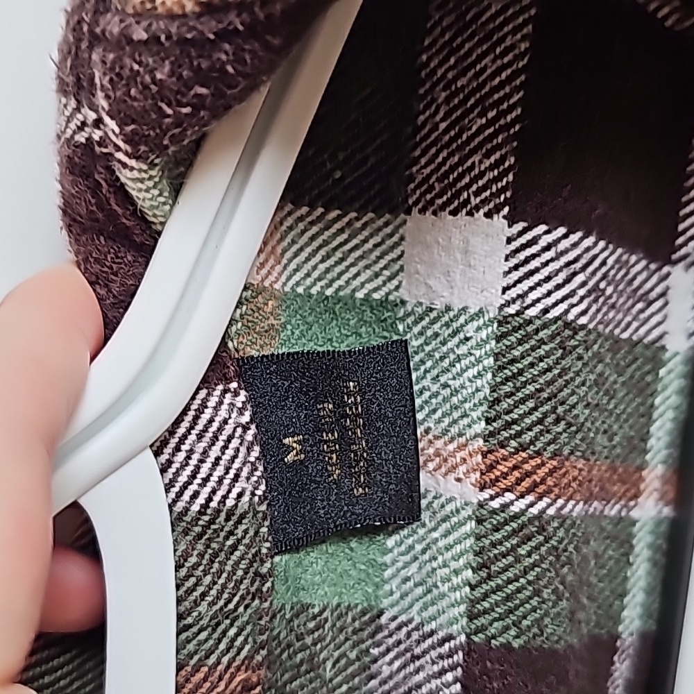 Red Head Green And Brown Thick Flannel in Men's Size Medium EUC - Picture 6 of 9